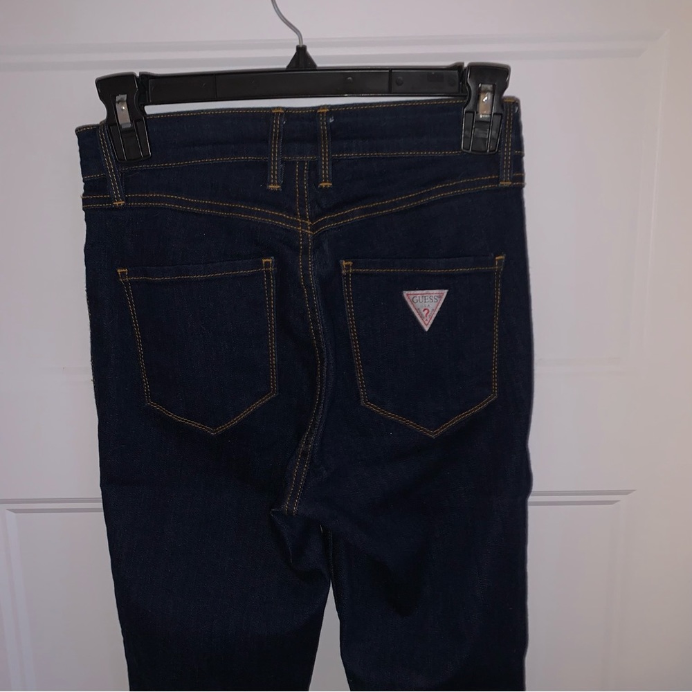 Skinny guess jeans dark wash